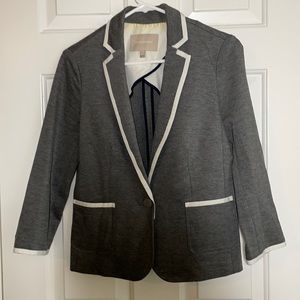 Gray Banana Republic Casual Blazer